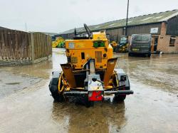 BENFORD MBR7-HEY PEDESTRIAL ROLLER C/W TRAILER 