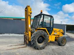 JCB 926 B 4WD 2 STAGE MASTED FORKLIFT*VIDEO*