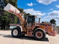 CATERPILLAR 962G 4WD LOADING SHOVEL C/W BUCKET *VIDEO*