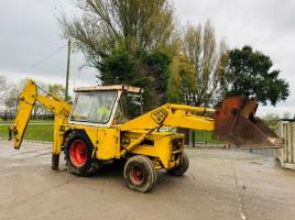 JCB 3C SERIES 3 BACKHOE DIGGER C/W FOUR IN ONE BUCKET *VIDEO*