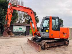 HITACHI ZAXIS 80SBLC TRACKED EXCAVATOR C/W QUICK HITCH BUCKET *VIDEO*