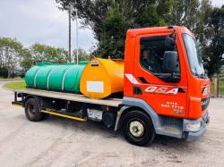 DAF LF45.106 08E 4X2 LORRY C/W FUEL BOWSER, WATER TANK & TRANSFER PUMP *VIDEO*