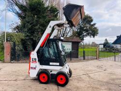 BOBCAT S70 SKIDSTEER *ONLY 211 HOURS, YEAR 2019* C/W BUCKET & FULLY GLAZED CABIN *VIDEO*