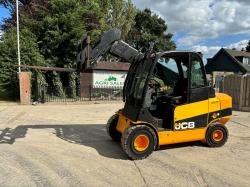 JCB TLT30D 4WD TELETRUCK *YEAR 2013* C/W PALLET TINES *VIDEO*