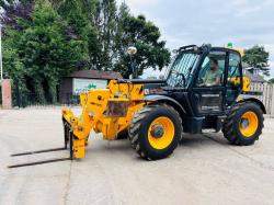 JCB 533-105 4WD TELEHANDLER *YEAR 2018, 10.5 METER REACH* C/W PALLET TINES *VIDEO*