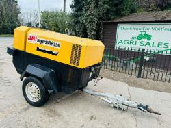 INGERSOL RAND  R1090E TOWABLE COMPRESSOR C/W YANMAR ENGINE 