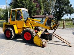 KRAMER 312 LOADING SHOVEL C/W BUCKET, PALLET TINES & SPARE WHEEL *VIDEO*