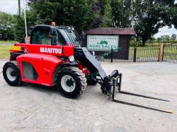 MANITOU MT420 4WD TELEHANDLER *YEAR 2018, 1899 HOURS* C/W PALLET TINES *VIDEO*