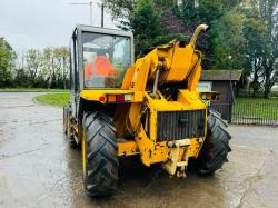 JCB 525-58 4WD TELEHANDLER *AG-SPEC* C/W BUCKET, PALLET TINES & TINE EXTENSIONS *VIDEO*