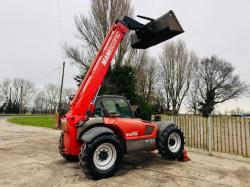 MANITOU MLT1030 4WD TELEHANDLER * 4788 HOURS * C/W BUCKET & TINES *VIDEO*