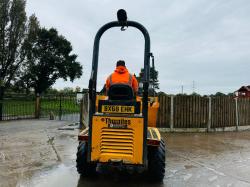 THWAITES 3 TONNE 4WD DUMPER *YEAR 2018, ONLY 1355 HOURS, ROAD REGISTERED* VIDEO*