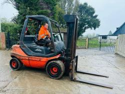 LINDE H30D-03 DIESEL FORKLIFT *CONTAINER SPEC* C/W PERKINS ENGINE *VIDEO*