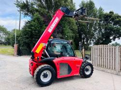 MANITOU MT420 4WD TELEHANDLER *YEAR 2018, 1899 HOURS* C/W PALLET TINES *VIDEO*