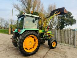 JOHN DEERE 2250 TRACTOR C/W FRONT LOADER & BUCKET *VIDEO*