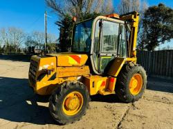 JCB 926 4WD ROUGH TERRIAN FORKLIFT C/W C/W THREE STAGE MAST 