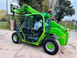 MERLO P25.6 TURBO TELEHANDLER *YEAR 2017, ONLY 2249 HOURS* C/W PALLET TINES *VIDEO*