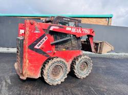 MANITOU 1650R SKIDSTEER YEAR 2020 *C/W BUCKET*