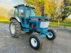 FORD 7710 SUPER Q SERIES 2 TRACTOR *ONLY 5219 HOURS, ROAD REGISTERED* VIDEO*