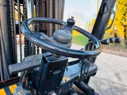 SAMUK H30D DIESEL FORKLIFT *CONTAINER SPEC* C/W PALLET TINES *VIDEO*