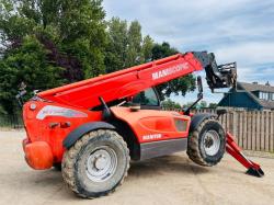 MANITOU MT1840 4WD TELEHANDLER *18 METER REACH* C/W PALLET TINES 