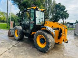 JCB 526-56 4WD TELEHANDLER *YEAR 2009, AG-SPEC* C/W PICK UP HITCH *VIDEO*