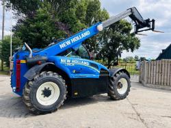 NEW HOLLAND LM6.35 4WD TELEHANDLER *YEAR 2017, 4851* C/W PALLET TINES *VIDEO*