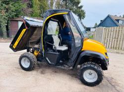 JCB GROUNDHOG 4X4 UTV *YEAR 2009* C/W EASY SHEET CANOPY 