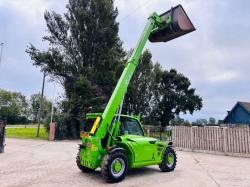 MERLO P27.6 TURBO TELEHANDLER *YEAR 2021* C/W PALLET TINES & BUCKET *VIDEO* 