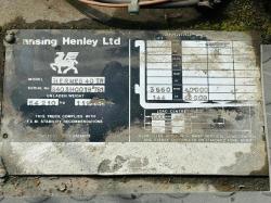 LANCING HENLEY HERMES 40 FORKLIFT *40 TONNE LIFT* C/W VOLVO ENGINE *VIDEO*