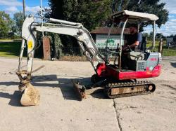 TAKEUCHI TB219 TRACKED EXCAVATOR *YEAR 2016, 4245 HOURS* C/W QUICK HITCH *VIDEO*