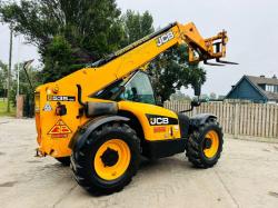 JCB 535-95 4WD TELEHANDLER C/W JOYSTICK CONTROL & PALLET TINES *VIDEO*