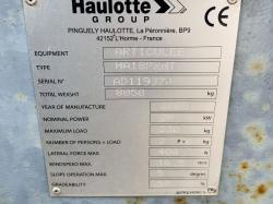 HAULOTTE HA18PX AIREL PLATFORM *18M REACH* C/W 4 WHEEL STEER *VIDEO*