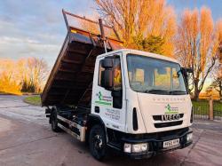 IVECO 75E16 4X2 E5 TIPPER LORRY *YEAR 2015, MOT'D TILL FEBUARY 2025* VIDEO*