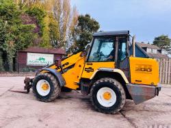 MATBRO TR200 4WD TELEHANDLER C/W PIN AND CONE HEAD STOCK & PALLET TINES *VIDEO*