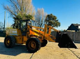 JCB 412 4WD LOADING SHOVEL C/W PERKINS ENGINE & BRAND NEW BUCKET *VIDEO*