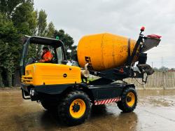 DIECI LH683 SWIVEL TIP CEMENT MIXER *YEAR 2013, 4452 HOURS* C/W 4 WHEEL STEER *VIDEO*