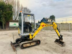 WACKER NEUSON ET17 EXCAVATOR *YEAR 2017, 2510 HOURS* C/W QUICK HITCH 