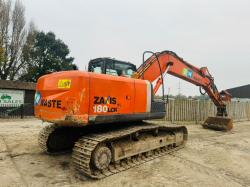 HITACHI ZAXIS 180LCN TRACKED EXCAVATOR *YEAR 2011* C/W QUICK HITCH 