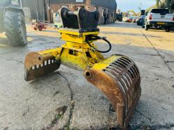 GMBH MG500R ROTATING SELECTOR GRAB *YEAR 2020* TO SUIT 8-10 TON EXCAVATOR 