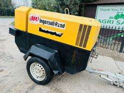 INGERSOL RAND  R1090E TOWABLE COMPRESSOR C/W YANMAR ENGINE 