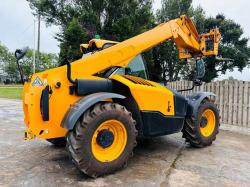 JCB 531-70 4WD TELEHANDLER * YEAR 2018, 3604 HOURS* C/W PALLET TINES *VIDEO*