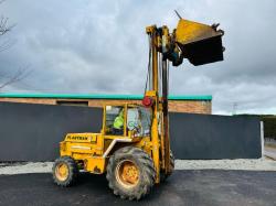 SANDERSON PM2-264 4WD ROUGH TERRAIN FORKLIFT 2 STAGE MAST *C/W BUCKET AND FORKS*