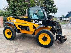 JCB 527-55 WASTE MASTER 4WD TELEHANDLER *YEAR 2013* C/W SOLID TYRES *VIDEO*