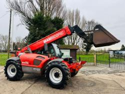 MANITOU MLT1030 4WD TELEHANDLER * 4788 HOURS * C/W BUCKET & TINES *VIDEO*