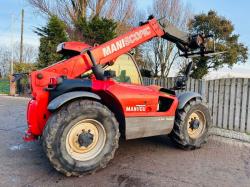 MANITOU 634-120 4WD TELEHANDLER *AG-SPEC* C/W PICK UP HITCH *VIDEO*