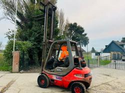 LINDE H25 DIESEL FORKLIFT *ENGINE SMOKES & HAS OIL LEAK*