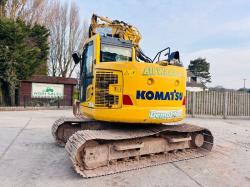 KOMATSU PC138US TRACKED EXCAVATOR *C/W BUCKET*VIDEO*