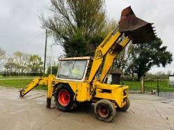 JCB 3C SERIES 3 BACKHOE DIGGER C/W FOUR IN ONE BUCKET 