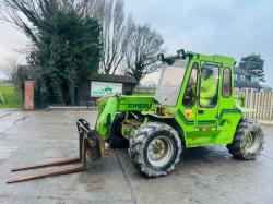 MERLO P30.7 SX 4WD TELEHANDLER *6446 HOURS* C/W PALLET TINES*PERKINS ENGINE*