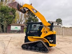 CATERPILLAR 257B TRACKED SKIDSTEER C/W FULLY GLAZED CABIN *VIDEO*